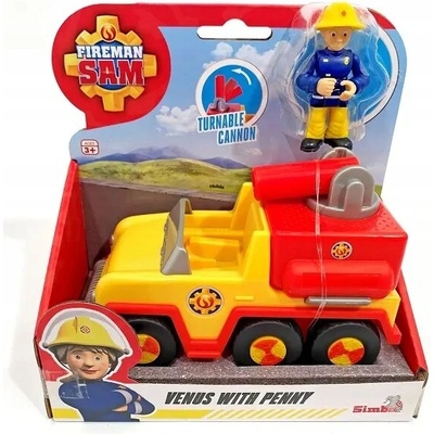 SIMBA Požárník Sam VENUS MINI VOZIDLO FIGURKA PENNY