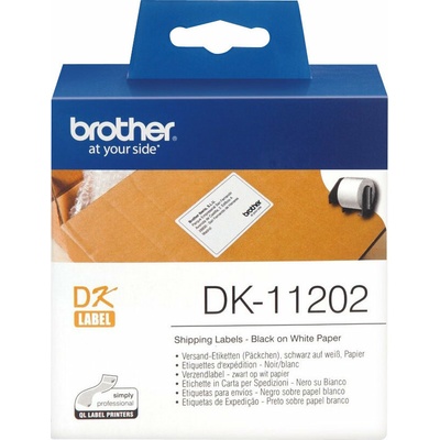 BROTHER DK-11202 Poštovní štítky 62x100mm (300 ks)