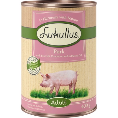 Lukullus Adult bravčové bez obilnín 6 x 400 g