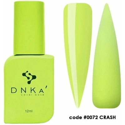 DNKa' Gumová krycí báze 0072 Crash 12 ml