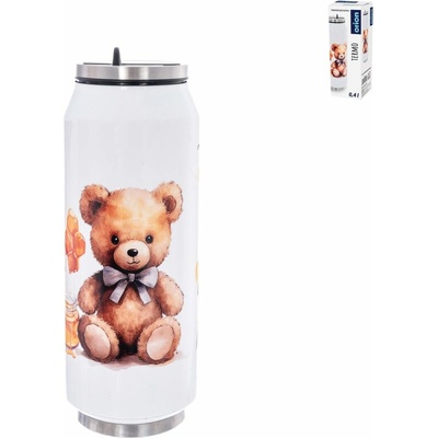 Orion termoska plechovka 400 ml medvídek