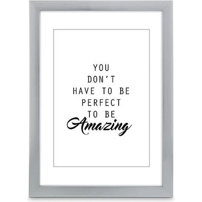 Hama rámeček plastový CHIARO, stříbrná, 40x60 cm