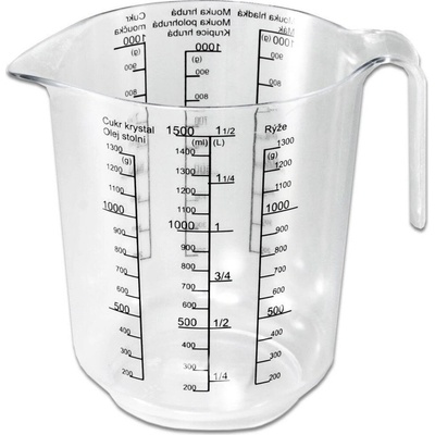 odměrka 1,5l s potiskem PH TRA