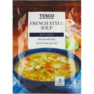 Tesco French Style zeleninová polievka s cestovinami 44 g