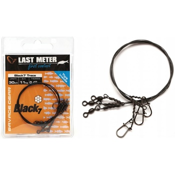 Savage Gear Black7 Trace 0,60mm 40cm 25kg 3ks