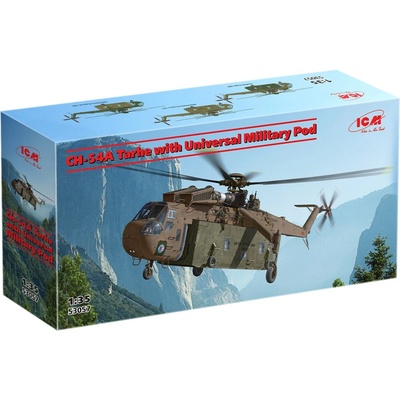 ICM Sikorski CH-54A Tarhe with Universal Military Pod 1:35