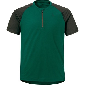 Schöffel Фланелка с къс ръкав за колоездене Schöffel Shirt Style Wetluga Cycling jersey - Fir Green - размер 56 (EU) (056-3374-0516)