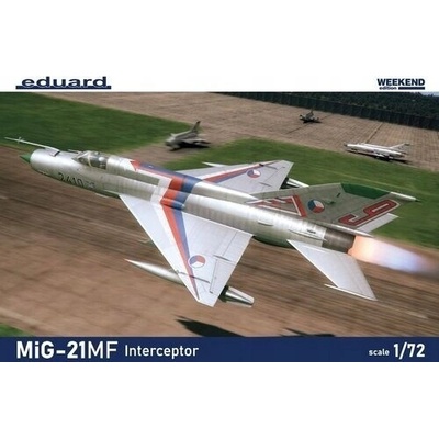 MiG 21MF Stíhací Lietadlo Eduard 7469 Mierka 1/72
