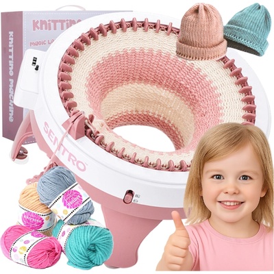 PLETACÍ STROJ PLETACÍ MLÝNEK OBRUČ KROSNO PRO TKANÍ DO ČEPIC