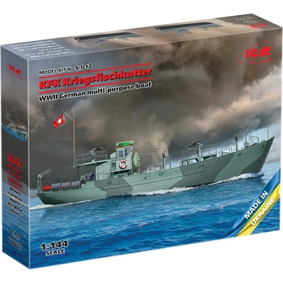 ICM KFK Kriegsfischkutter WWII German multi-purpose boat 1:144