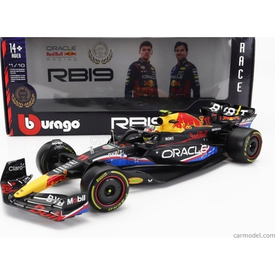 Bburago Red bull F1 Rb19 Team Oracle Red Bull Racing N 11 Austin Usa Gp 2023 Sergio Perez Matt modrá 1:18