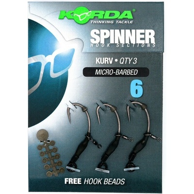 Korda Spinner Hook Sections Kurv vel.6 3ks