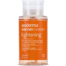 Sesderma Sensyses Cleanser Lightening odličovač make-upu pre pleť s hyperpigmentáciou Nanotech 200 ml