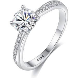 Silenti Jewelry Сребърен пръстен "Маниер" - 10 - 62 мм (19.7мм диам. )