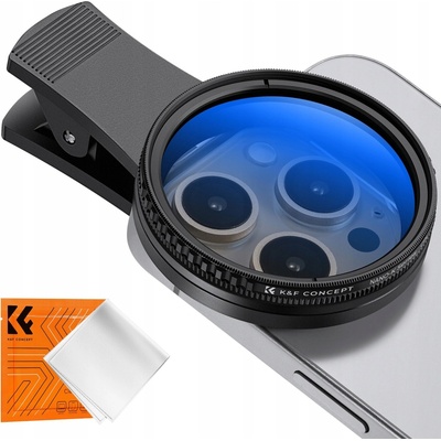 K&F Concept 52 mm CPL s klipom na telefón