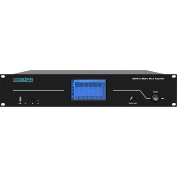 DSPPA Dma6124 240w 6-канална цифрова аудио матрична система с усилвател (dma6124)