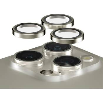 Image 1 of Panzer Протектор за камера PanzerGlass Hoops за iPhone 15 Pro/ProMax - Titanium