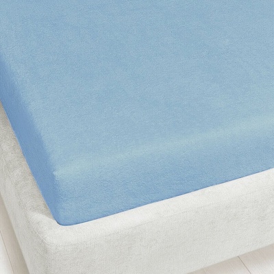 Homa froté prostěradlo plus ligt blue 130 g 90/100x200
