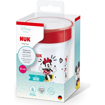 Nuk Чаша Magic Cup 230мл. , 8+мес. Mickey, червена (10255705)