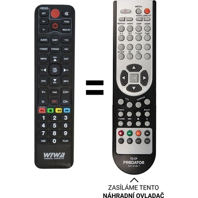 Dálkový ovladač Predátor WIWA H.265