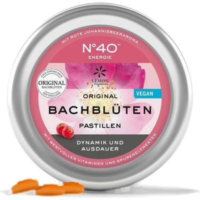 Lemon Pharma Dr. Bach N°40® | Pastilles Enegy [40 бр. ]