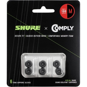 Shure Резервни тапички за слушалки in-ear серия SE и AONIC, размер M SHURE EACYF1