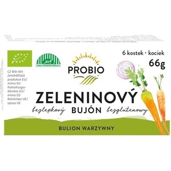 Probio Bio Bujón zeleninový kostky 6 x 0,5 l 66 g