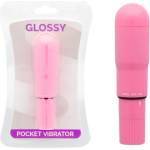 Glossy - pocket вибратор deep rose
