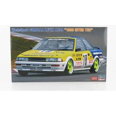 Hasegawa Toyota Corolla Levin Ae92 N 18 Inter Tec 1989 T.asano M.hagiwara / 1:24