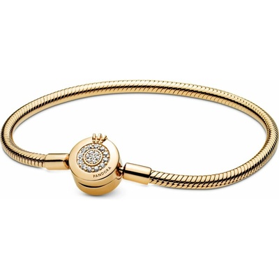 PANDORA náramek Třpytivé O s korunkou 21 569046C01-21