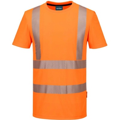Portwest tričko KX301 Hi-Vis reflexní krátký rukáv Oranžová M