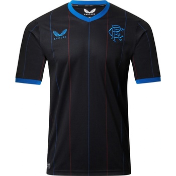 Castore Rangers Fourth Shirt 2022 2023 Adults - Black