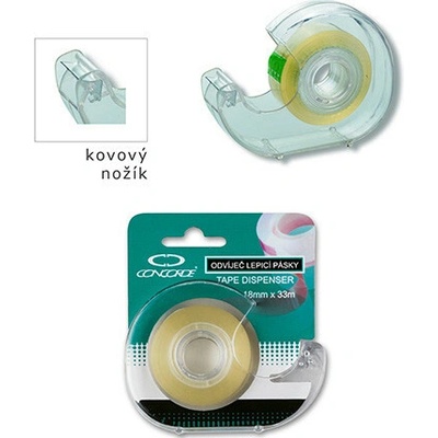 Concorde Odvíjač lepiacej pásky 18 mm x 33 m,