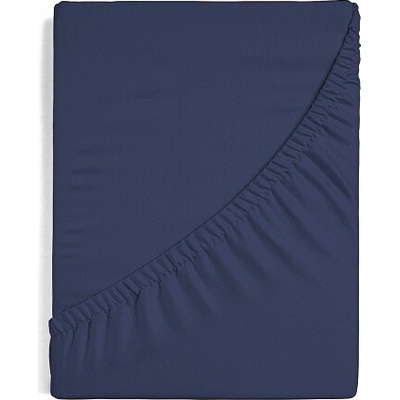 Matějovský Prostěradlo jersey Premium tmavě modré 180-200x200-220x30