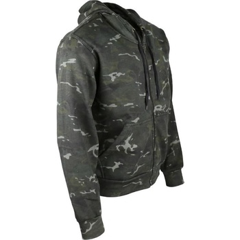 Mikina Kombat se zipem BTP black