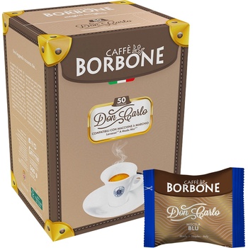 Caffè Borbone | Don Carlo Miscela Blu - 50 капсули за Lavazza A Modo Mio