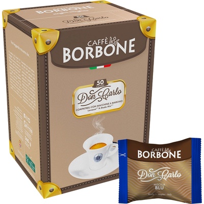Caffè Borbone | Don Carlo Miscela Blu - 50 капсули за Lavazza A Modo Mio