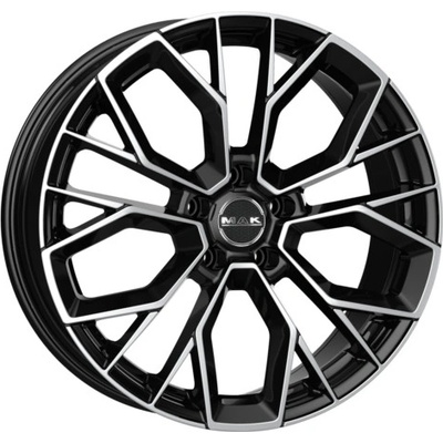 MAK STILO 10x21 5x112 ET38 black mirror