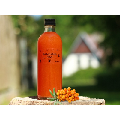 Bzukot Rakytníkový sirup 0,5 l