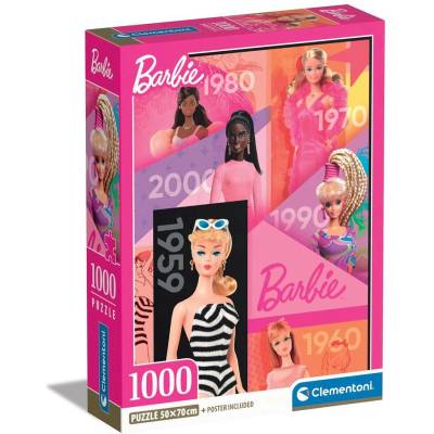 Clementoni 1000ч. Пъзел Barbie (1010321F)