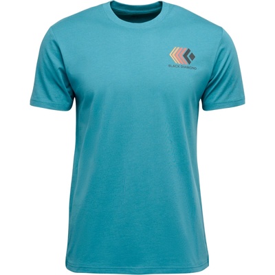 Black Diamond Мъжка тениска Black Diamond Faded S/S Tee T-shirt - Creek Blue - размер XS (216-2846-0511)