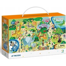 DoDo s hledáním obrázků V ZOO 80 dílků