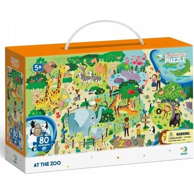 DoDo s hledáním obrázků V ZOO 80 dílků