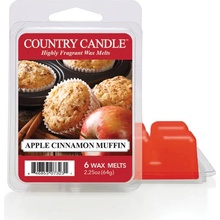 Country Candle Vonný Vosk Apple Cinnamon Muffin 64 g