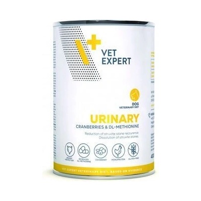 VetExpert Veterinary Diet Urinary dog за кучета при проблеми в пикочните пътища 400gr