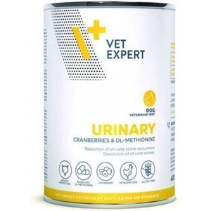 VetExpert Veterinary Diet Urinary dog за кучета при проблеми в пикочните пътища 400gr