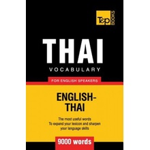 Thai Vocabulary for English Speakers - 9000 Words Taranov AndreyPaperback