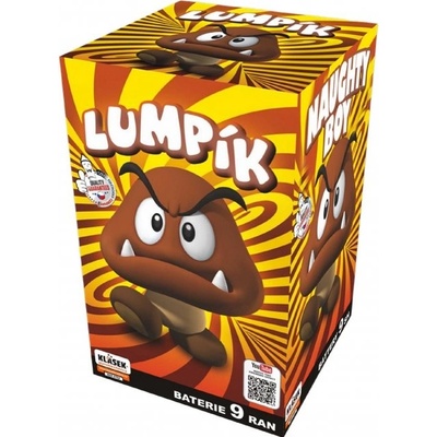 Kompaktní ohňostroj Lumpík 9 ran 20 mm