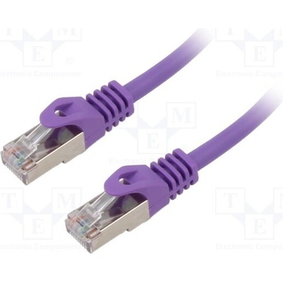 Gembird PP6A-LSZHCU-V-15M Patch S/FTP Cat 6a RJ45 vidlice z obou stran lanko Cu