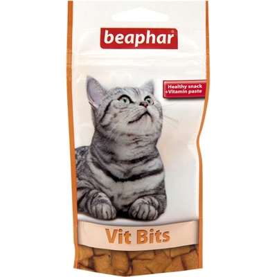 Beaphar Vit Bits - Хапки с мултивитаминна паста за котки, 35 гр